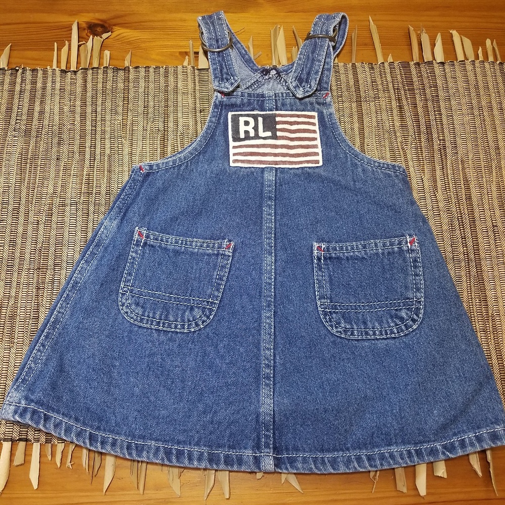 Ralph Lauren Denim Dress With American Flag